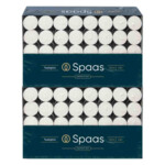 2x SPAAS Theelichten Wit 6 Branduren - 30.75 euro