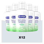 12x Durex Glijmiddel Naturals - 236.99 euro