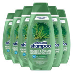 6x Schauma Shampoo Herbes & Volume