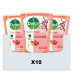 10x Dettol No Touch Navulling Citrus - 44.29 euro