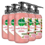 5x Dettol Premium Wash Gel Floral & Fruity - 19.95 euro