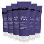6x John Frieda Salon Blonde Tone Perfecting Treatment Platinum