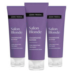3x John Frieda Salon Blonde Tone Perfecting Treatment Champagne - 49.01 euro