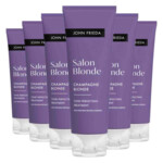 6x John Frieda Salon Blonde Tone Perfecting Treatment Champagne