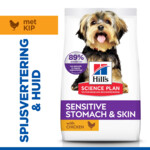 Hill's Science Plan Hondenvoer Adult Sensitive Stomach & Skin Small & Mini Kip 6 kg