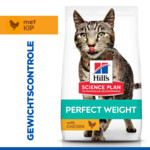 Hill's Science Plan Kattenvoer Droog Adult Perfect Weight Kip 7Kg