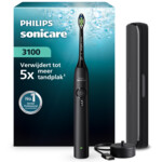 Philips Sonicare 3100 Elektrische Tandenborstel Zwart