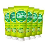 6x Happy Earth 100% Natuurlijke Deodorant Crème Bergamot