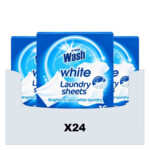 24x At Home Wasmachine Doekjes Witte Was
