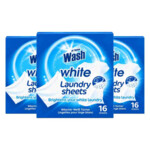 3x At Home Wasmachine Doekjes Witte Was