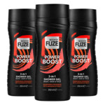 3x Body-X Fuze Douchegel 3in1 Power Boost - 3.66 euro