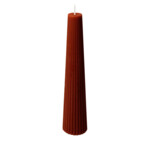 SPAAS Geribte Cilinderkaars Obelisk Bordeaux - 28.55 euro