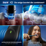 Oral-B iO 2 Elektrische Tandenborstel Dubbelpak Zwart en Roze + 2 Opzetborstels + Reisetui - 149.99 euro