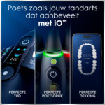 Oral-B iO 6 Elektrische Tandenborstel Dubbelpak Zwart en Roze + 3 Opzetborstels + Premium Reisetui - 429.99 euro
