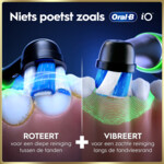 Oral-B iO 9 Elektrische Tandenborstel Blauw + 2 Opzetborstels + Oplaadreisetui - 333.96 euro