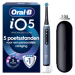Oral-B iO 5 Elektrische Tandenborstel Blauw  + 1 Opzetborstel + Premium Reisetui