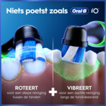 Oral-B iO 5 Elektrische Tandenborstel Blauw  + 1 Opzetborstel + Premium Reisetui - 189.99 euro