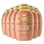 6x OGX Brazilian Keratin Smooth Conditioner