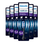 6x Philips Sonicare Opzetborstels G3 Premium Gum Care Zwart HX9054/88 - 276.87 euro