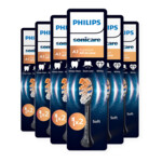 6x Philips Sonicare Opzetborstels A3 Premium All-in-One Zwart HX9092/88 - 173.02 euro