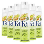 6x Fa Deospray Fresh+Dry Pistachio & Honey