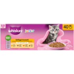 Whiskas Pouch Junior 2-12M Gelei Sel MP Gevogelte