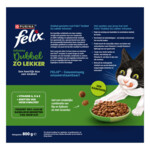 Felix Kattenvoer Droog Dubbel Zo Lekker Inhome Kip & Kalkoen 800 gr