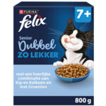 Felix Dubbel Zo Lekker Kattenvoer Droog Senior Kip & Kalkoen - 3.79 euro