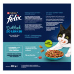 Felix Kattenvoer Droog Dubbel Zo Lekker Adult Zalm & Zeevis - 3.79 euro