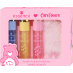 essence Geschenkset Care Bears Lip Oil Trio & Fluffy Holder
