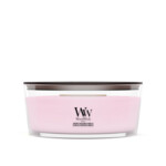WoodWick Cherry Blossom & Vanilla Ellipse Candle Roze