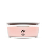 WoodWick Coastal Sunberry Ellipse Candle Roze