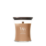 WoodWick  Hazelnut Roast Medium Candle Bruin
