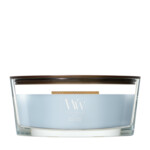 WoodWick  Lakeside Mist Ellipse Candle Blauw
