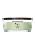 WoodWick  Matcha Zest Ellipse Candle Groen