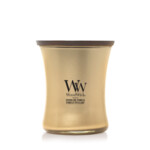 WoodWick  Precious Metals Sparkling Pomelo Medium Candle - Champagne Champagne