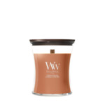 WoodWick  Pumpkin Praline Medium Candle Oranje