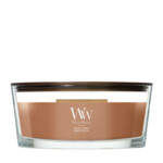 WoodWick  Radiant Amber Ellipse Candle Bruin