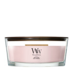 WoodWick  Rose Blush Ellipse Candle Roze