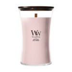 WoodWick  Rose Blush Large Candle Roze