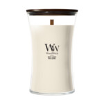 WoodWick  White Honey Large Candle                                  Ivoor