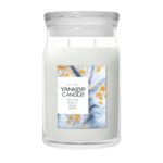 Yankee Candle Silver Birch Large Jar Grijs