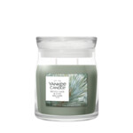 Yankee Candle Silver Sage & Pine Medium Jar Groen