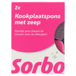 Sorbo Kookplaatspons met Zeep