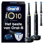 Oral-B iO 10 Elektrische Tandenborstel Duo Zwart en Zwart - 329 euro
