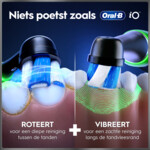 Oral-B iO 10 Elektrische Tandenborstel Duo Zwart en Zwart - 329 euro