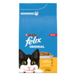 Felix Original Kattenvoer Droog Adult Kip & Kalkoen - 4.99 euro