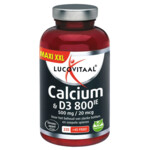 Lucovitaal Calcium & D3 800IE 500mg/20mcg Maxi Pot