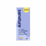 Sanature 100% Puur Katoenen Incontinentie Inlegkruisjes Light Plus