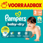 4x Pampers Baby Dry Luiers Maat 3 (6-10 kg) - 63.98 euro